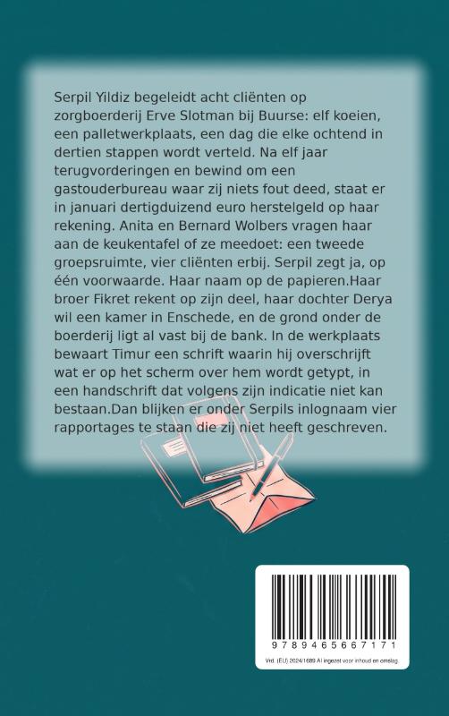Achterkant van Nu de dag