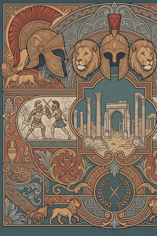 Achterkant van Rome en het Colosseum