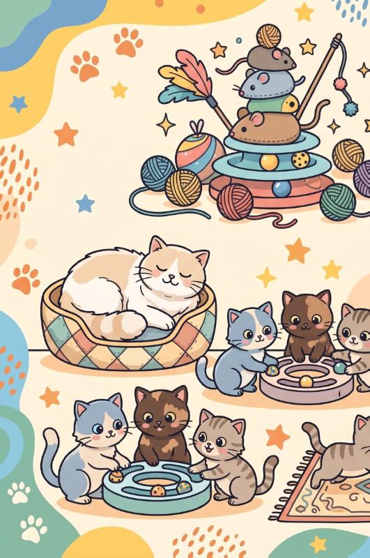 Achterkant van Britse korthaarkatten