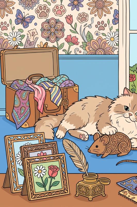 Achterkant van Perzische katten
