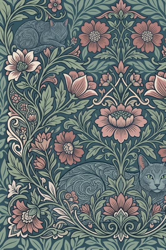 Achterkant van Russisch blauwe katten