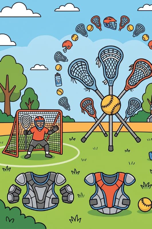 Achterkant van Lacrosse