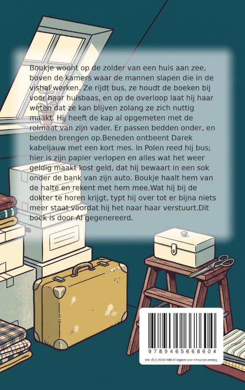 Achterkant van Die zolder is vol