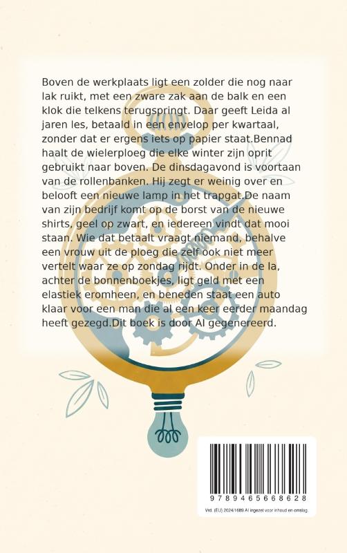 Achterkant van Anders moet ik naar de huur kijken