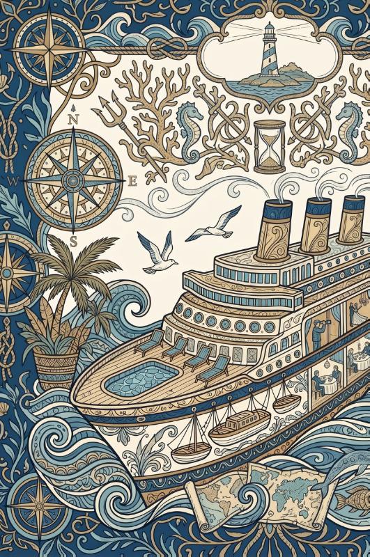 Achterkant van Cruiseschepen