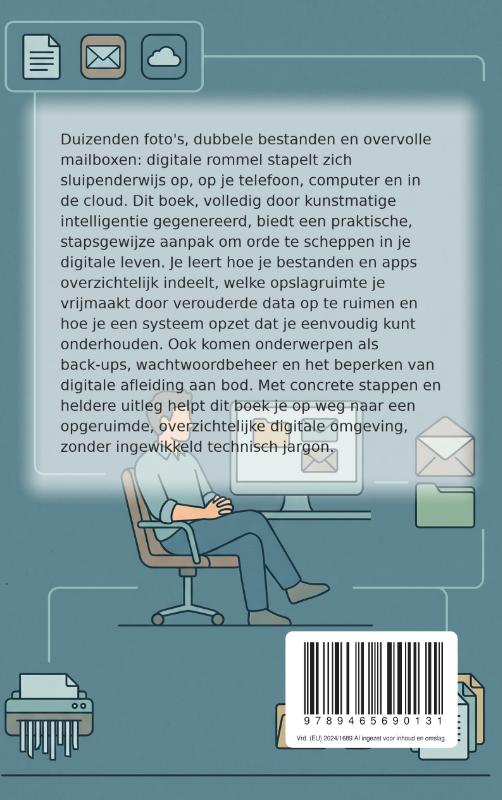 Achterkant van Digitale Opruiming: Je Telefoon, Computer en Cloud
