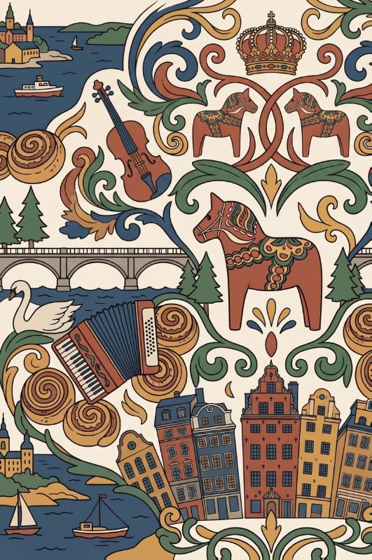 Achterkant van Stockholm