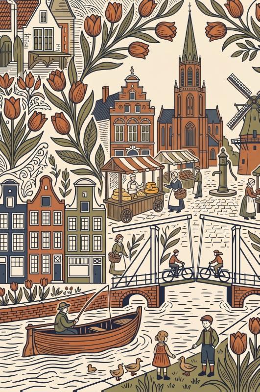 Achterkant van Haarlem