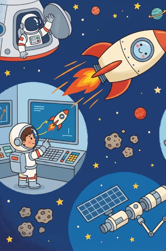Achterkant van Raketten en lanceringen