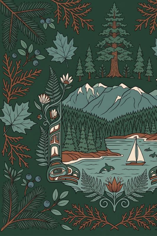 Achterkant van Vancouver