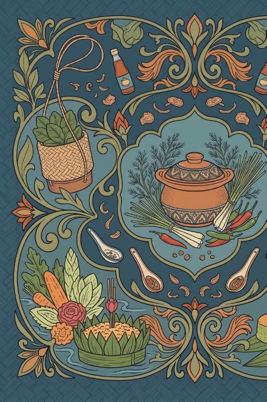 Achterkant van De Thaise keuken