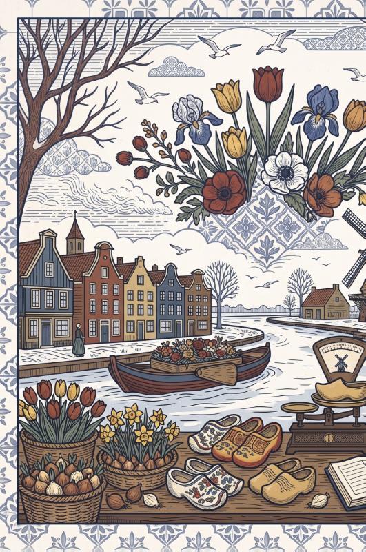 Achterkant van Hollandse meesters