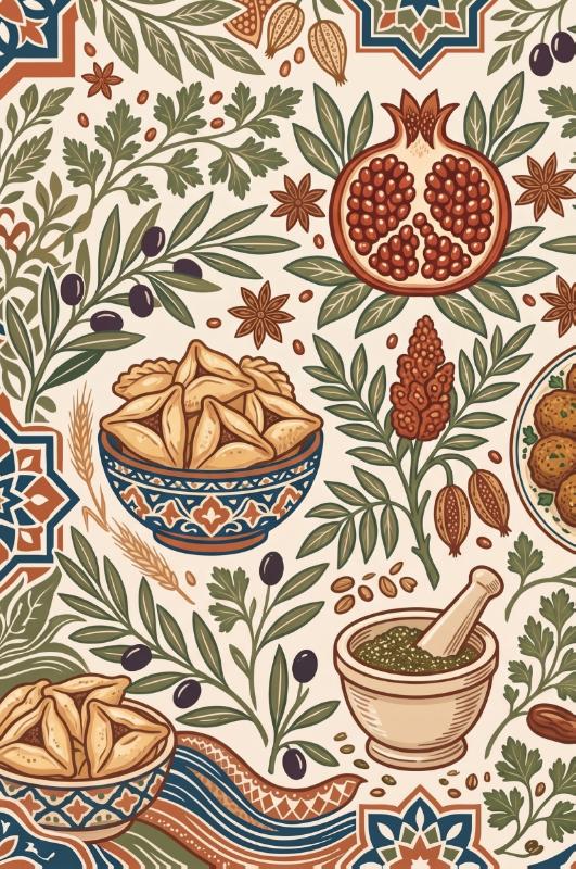 Achterkant van De Libanese keuken