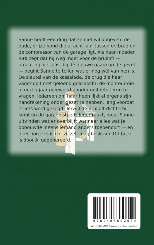 Achterkant van Koude Tocht