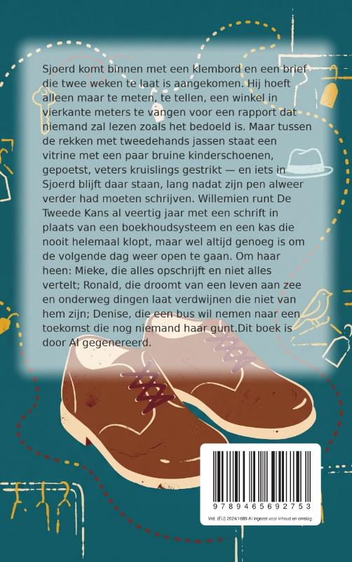 Achterkant van Bruine Schoenen