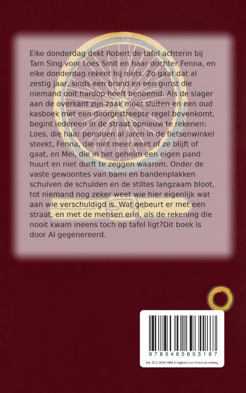 Achterkant van Donderdag