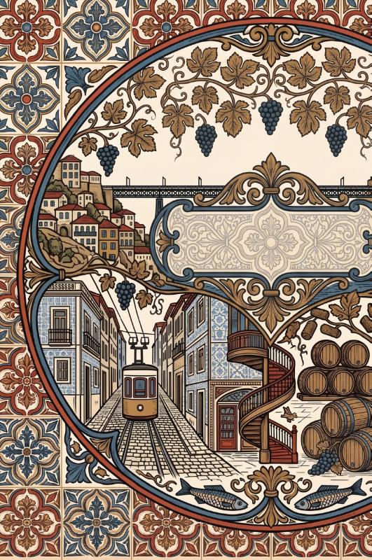 Achterkant van Porto
