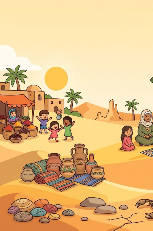 Achterkant van De Sahara