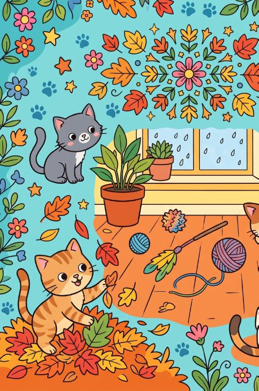 Achterkant van Kittens