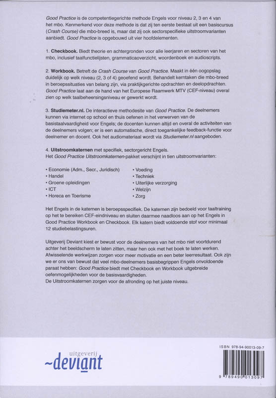 Achterkant van Uitstroomkatern Engels Welzijn (SAW)3