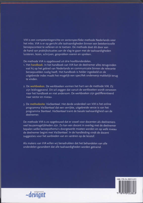 Achterkant van 2F Groen