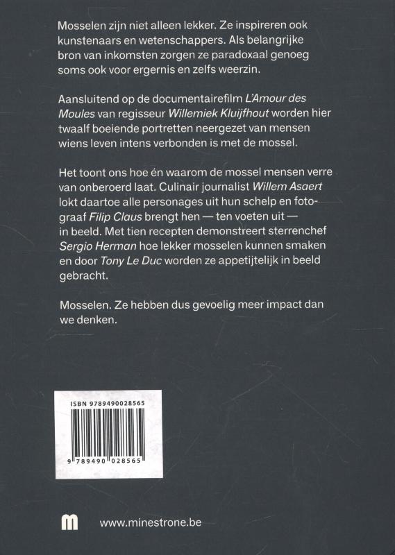 Achterkant van L'amour des moules
