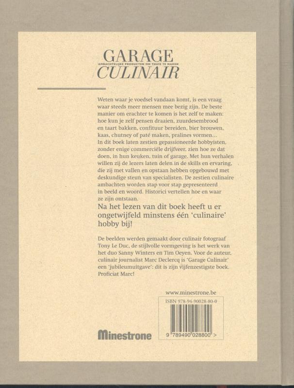 Achterkant van Garage Culinair