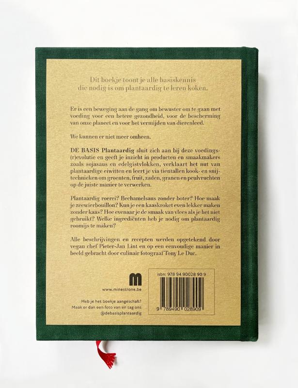 Achterkant van De basis Plantaardig