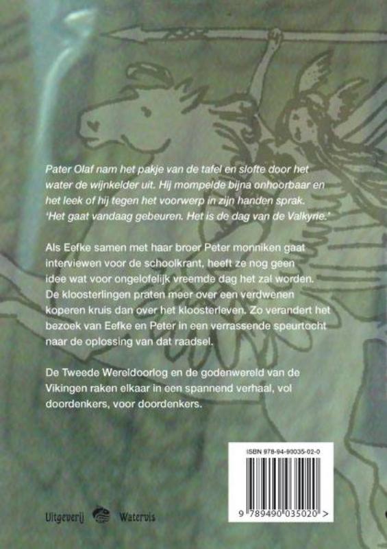 Achterkant van Het koperen kruis