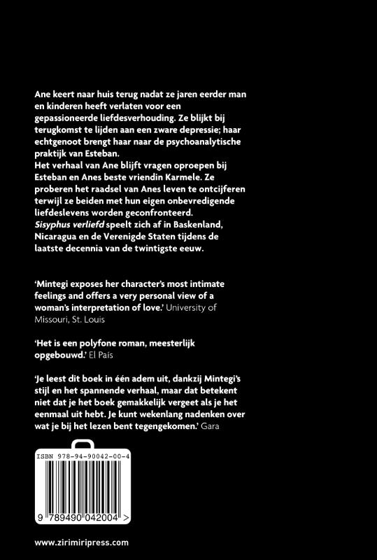 Achterkant van Sisyphus verliefd