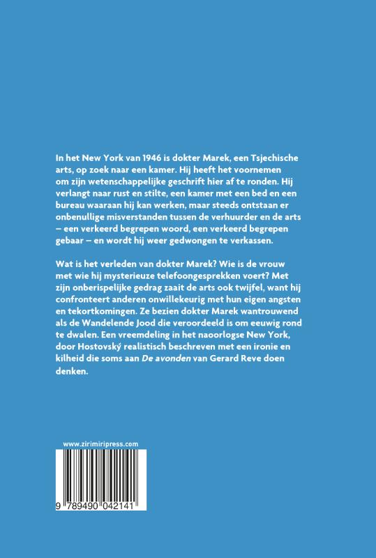 Achterkant van Vreemdeling zoekt kamer