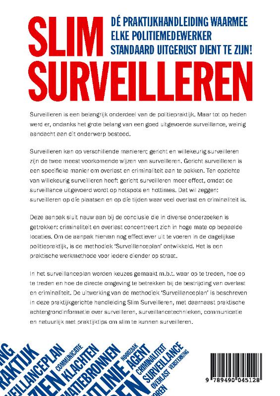 Achterkant van Slim surveilleren