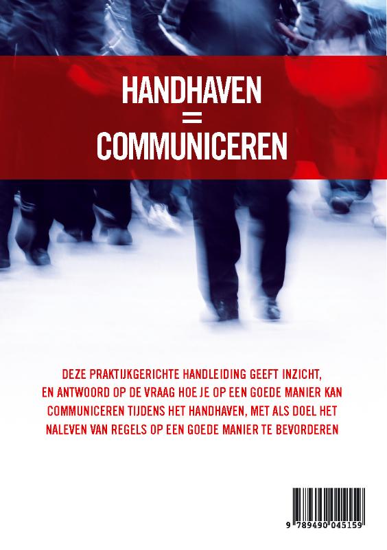 Achterkant van Praktijkgericht handhavingscommunicatie