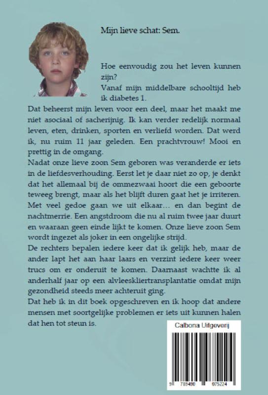 Achterkant van Omgang met een klier