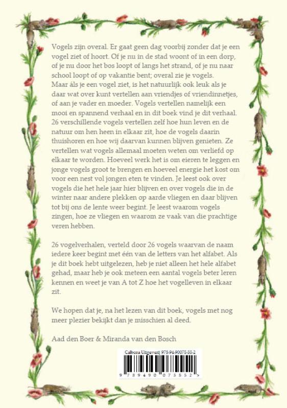 Achterkant van Vlieg mee door het Vogel-ABC