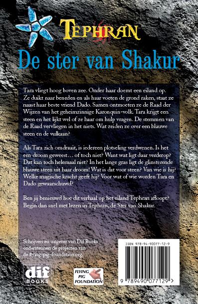 Achterkant van De ster van Shakur