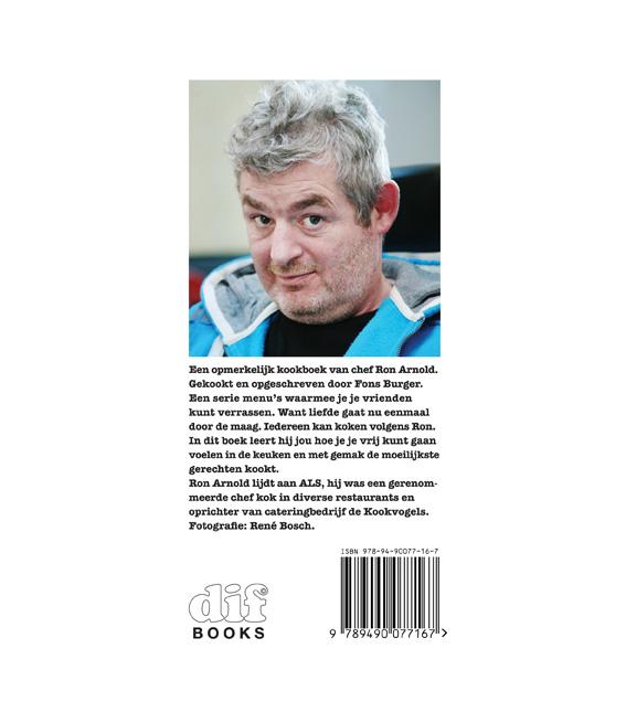 Achterkant van Het dikke vrienden kookboek van