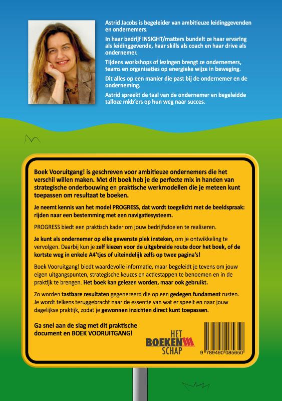 Achterkant van Boek Vooruitgang!