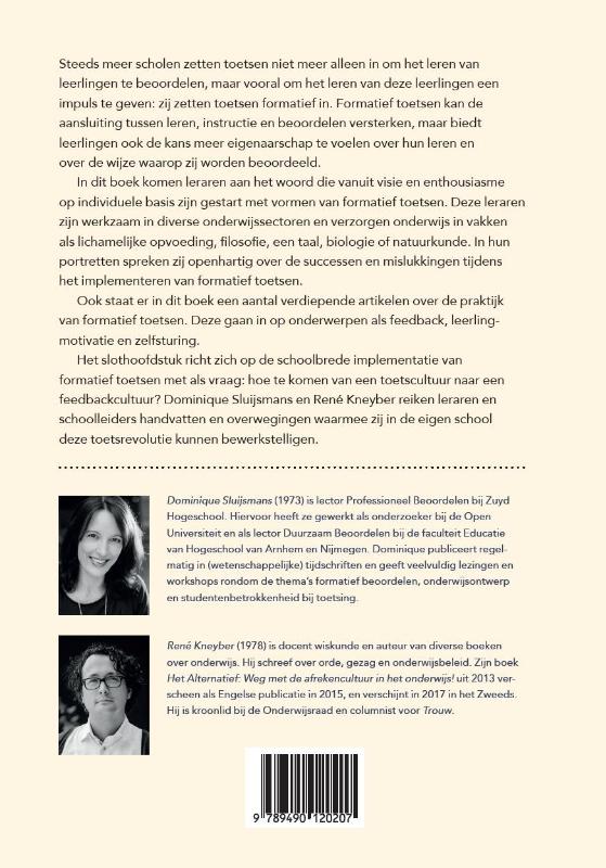 Achterkant van Toetsrevolutie