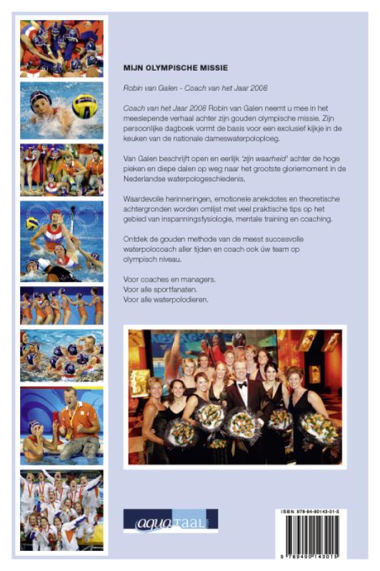 Achterkant van Mijn Olympische missie