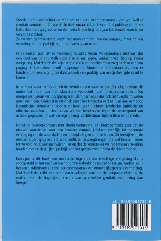 Achterkant van Sharia in Nederland