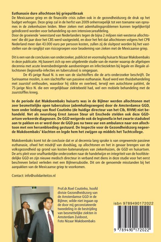 Achterkant van Wat kost de allochtoon