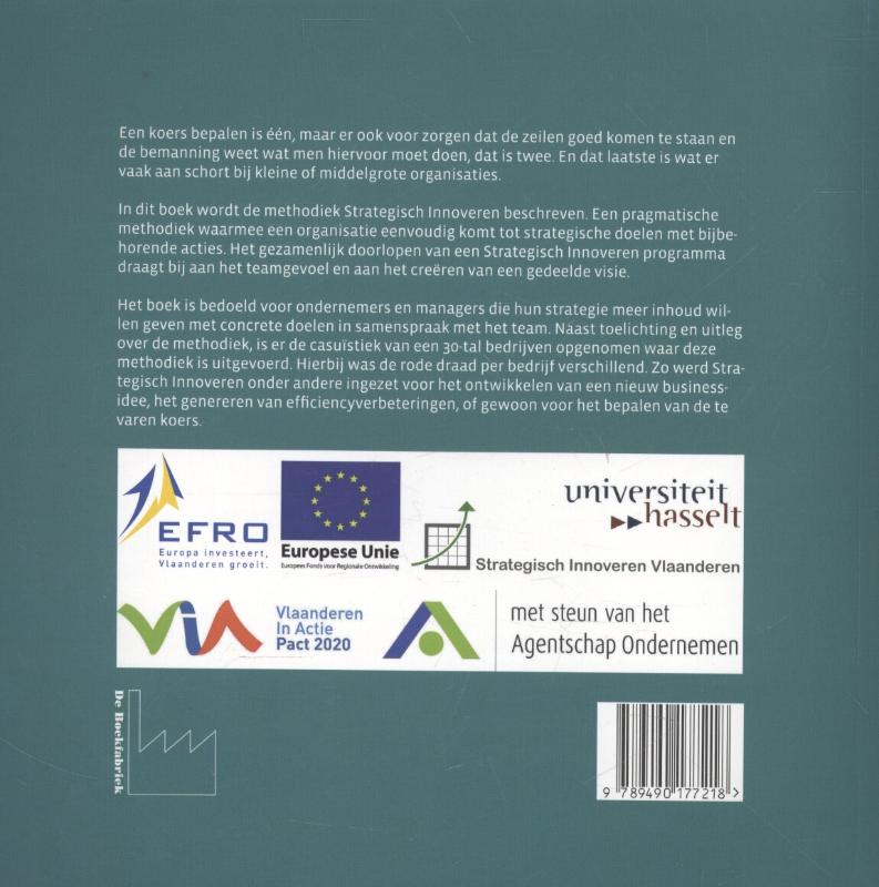 Achterkant van Strategisch innoveren