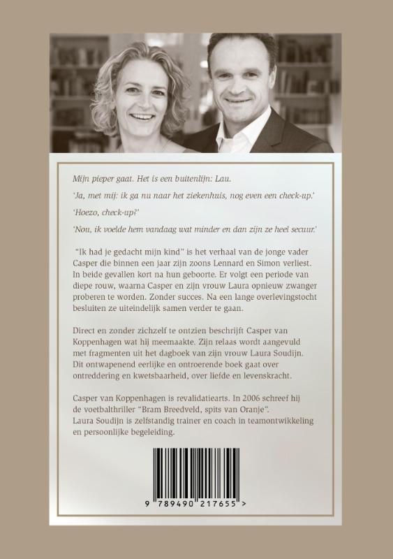 Achterkant van Ik had je gedacht mijn kind