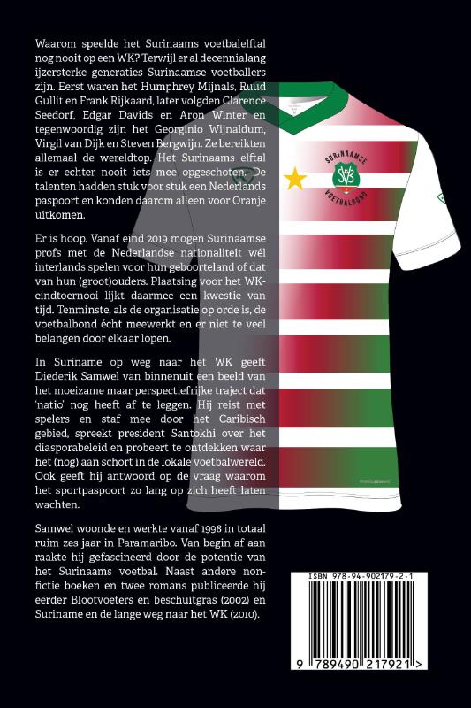 Achterkant van Suriname op weg naar het WK