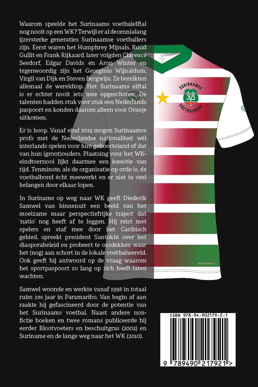 Achterkant van Suriname op weg naar het WK