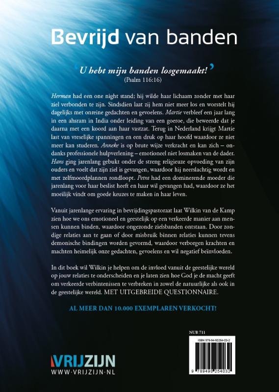 Achterkant van Bevrijd van banden