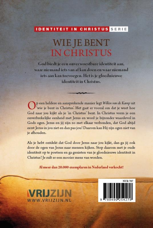 Achterkant van Wie je bent in Christus