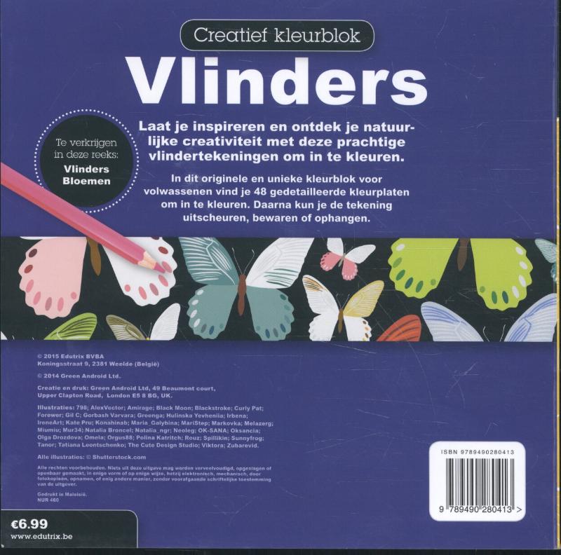 Achterkant van Vlinders
