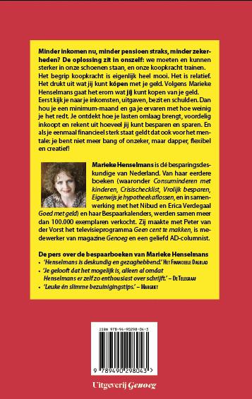 Achterkant van Sta (financieel) sterk!